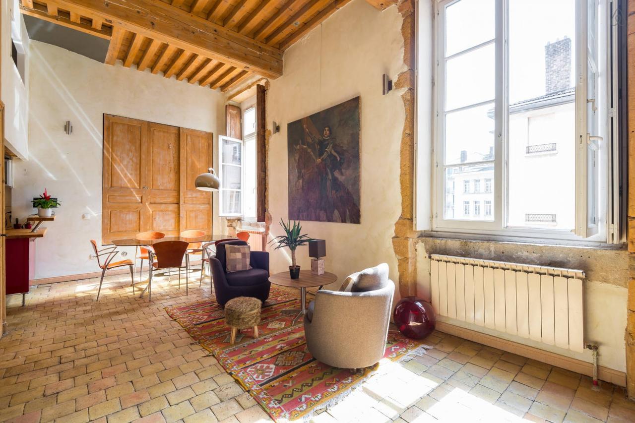 Apartament Loft Coeur Du Vieux Lyon Zewnętrze zdjęcie